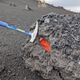 Imagen para el artículo titulado Lo que faltaba: bombas de lava al rojo vivo rodando por el volcán de La Palma